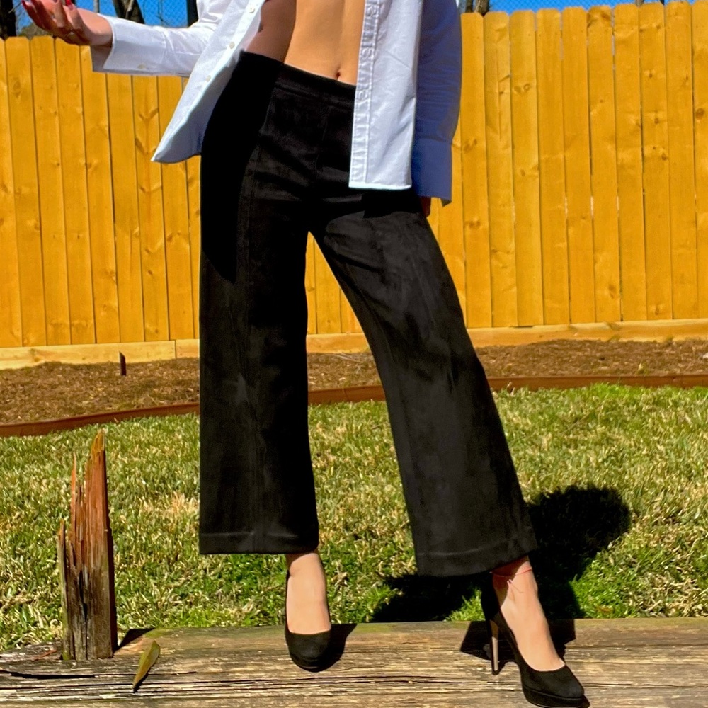 ANN TAYLOR[00] SUEDE PANTS